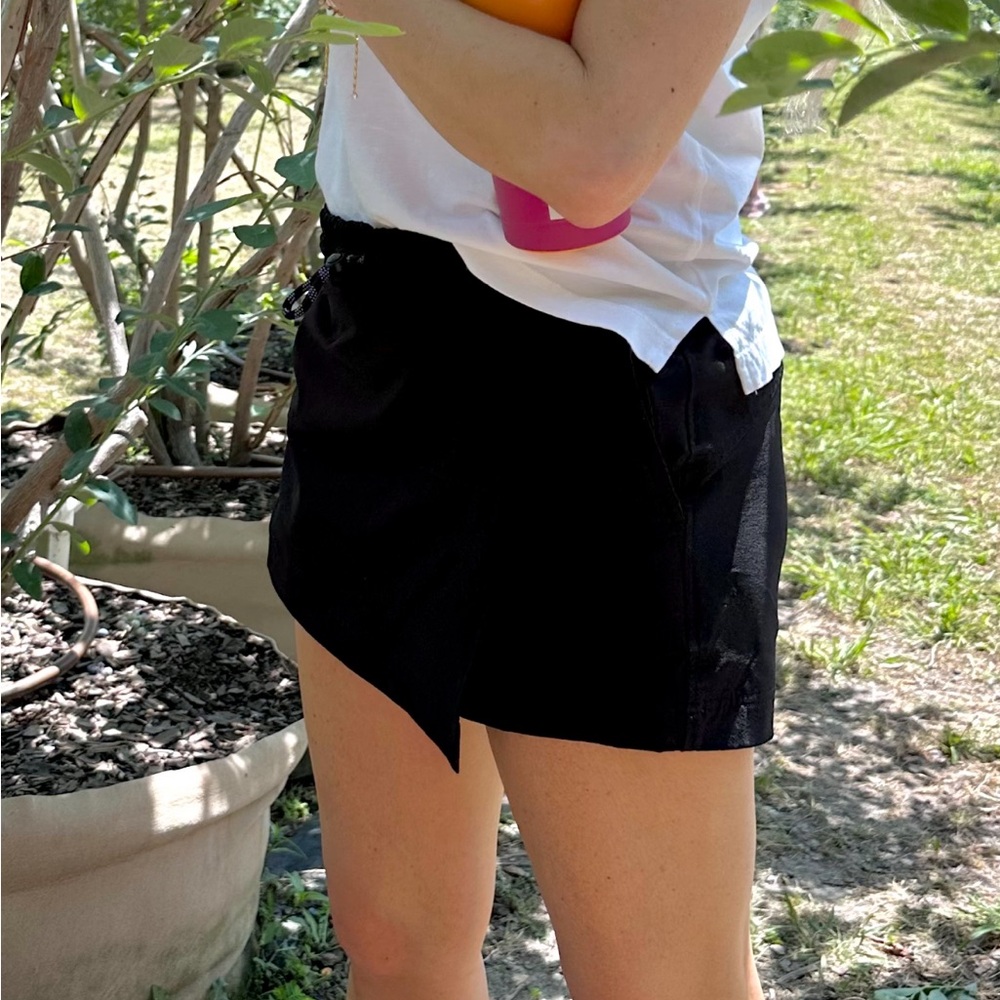 Black Women's Skort